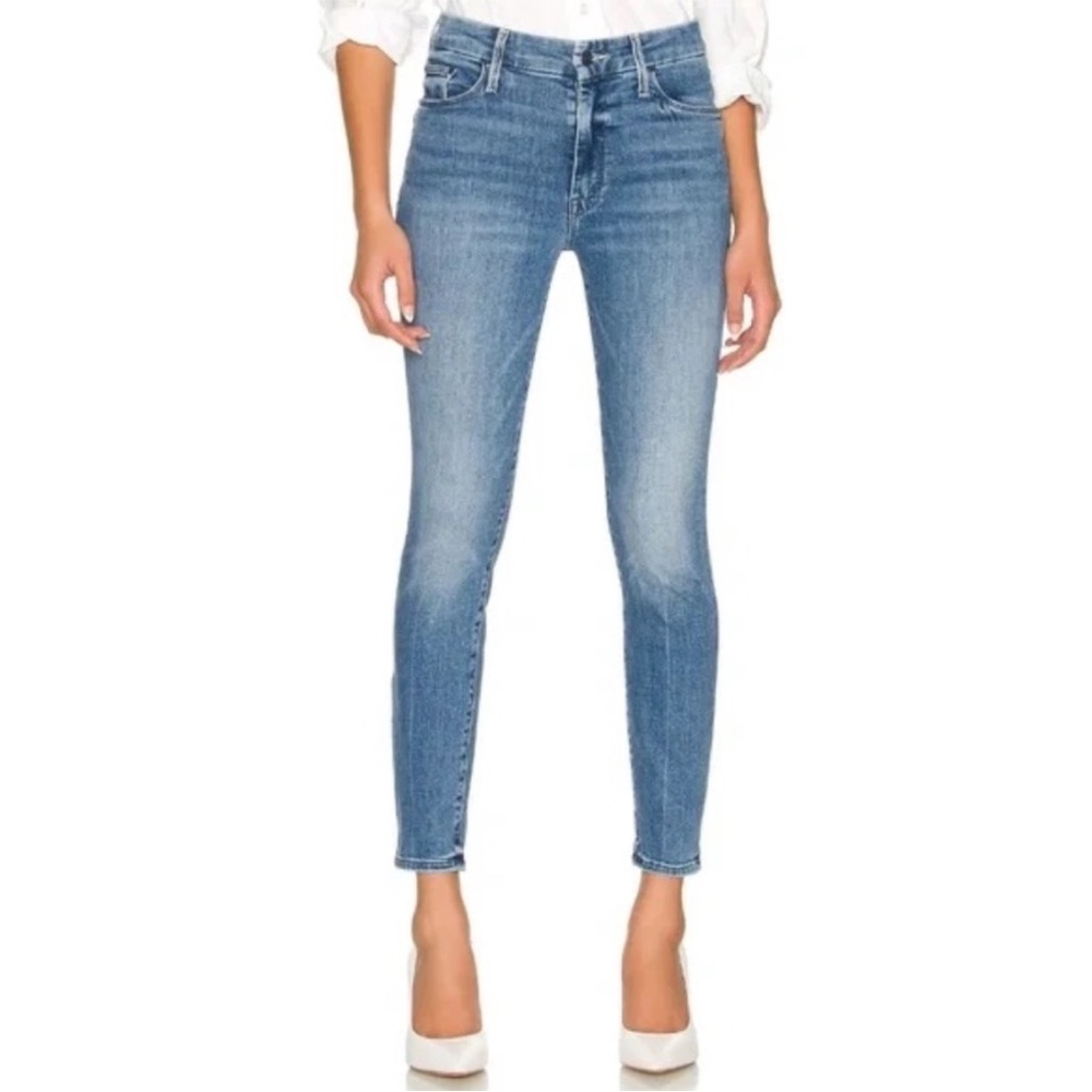 MOTHER Looker Ankle Skinny Jeans in We The Animals Size US 28